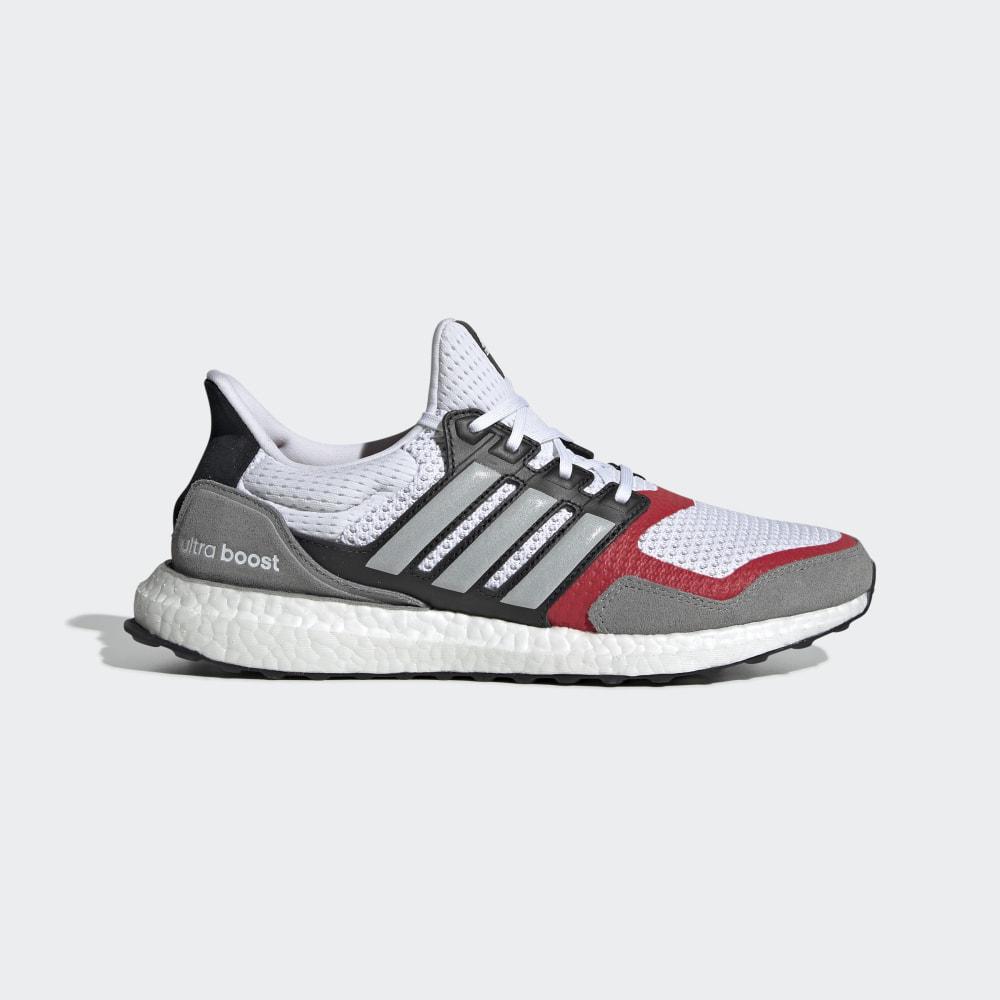 Adidasi Alergare Adidas Ultraboost S&L Barbati Romania - Albi/Gri/Rosii Inchis EF2027